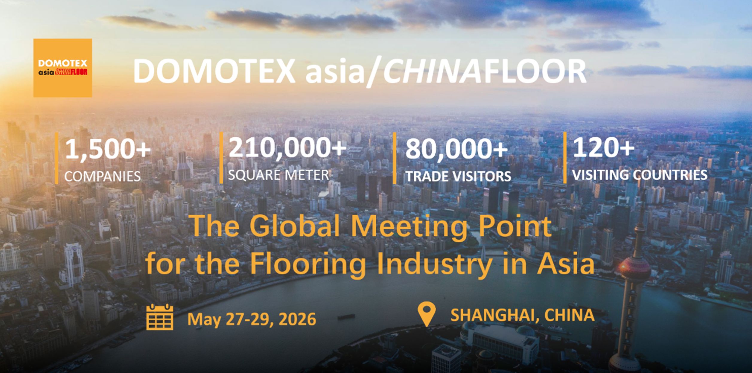 Elevate Your DOMOTEX asia/CHINAFLOOR Experience with Exclusive Privileges