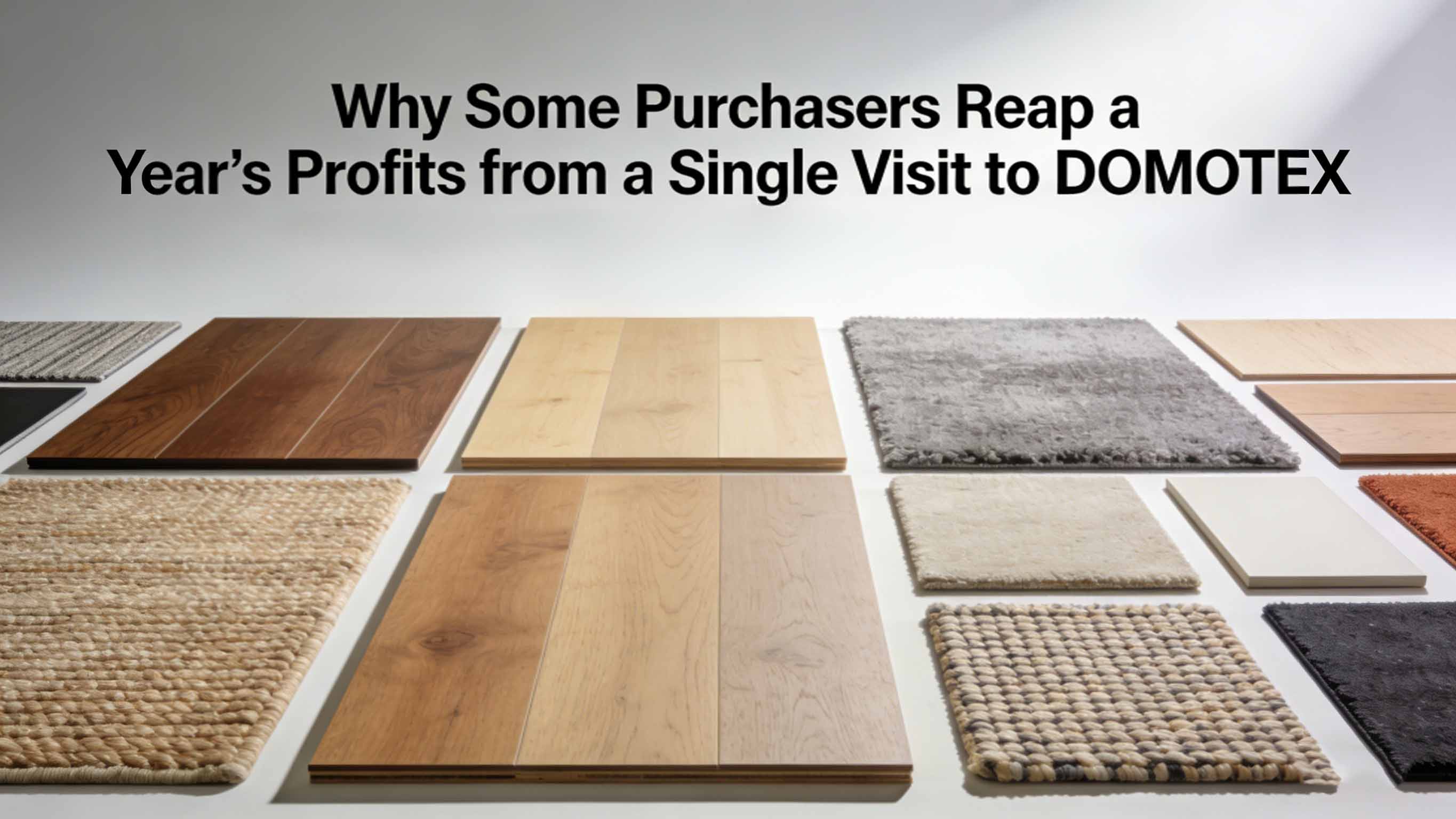 Why Some Purchasers Reap a Year&rsquo;s Profits from a Single Visit to DOMOTEX
