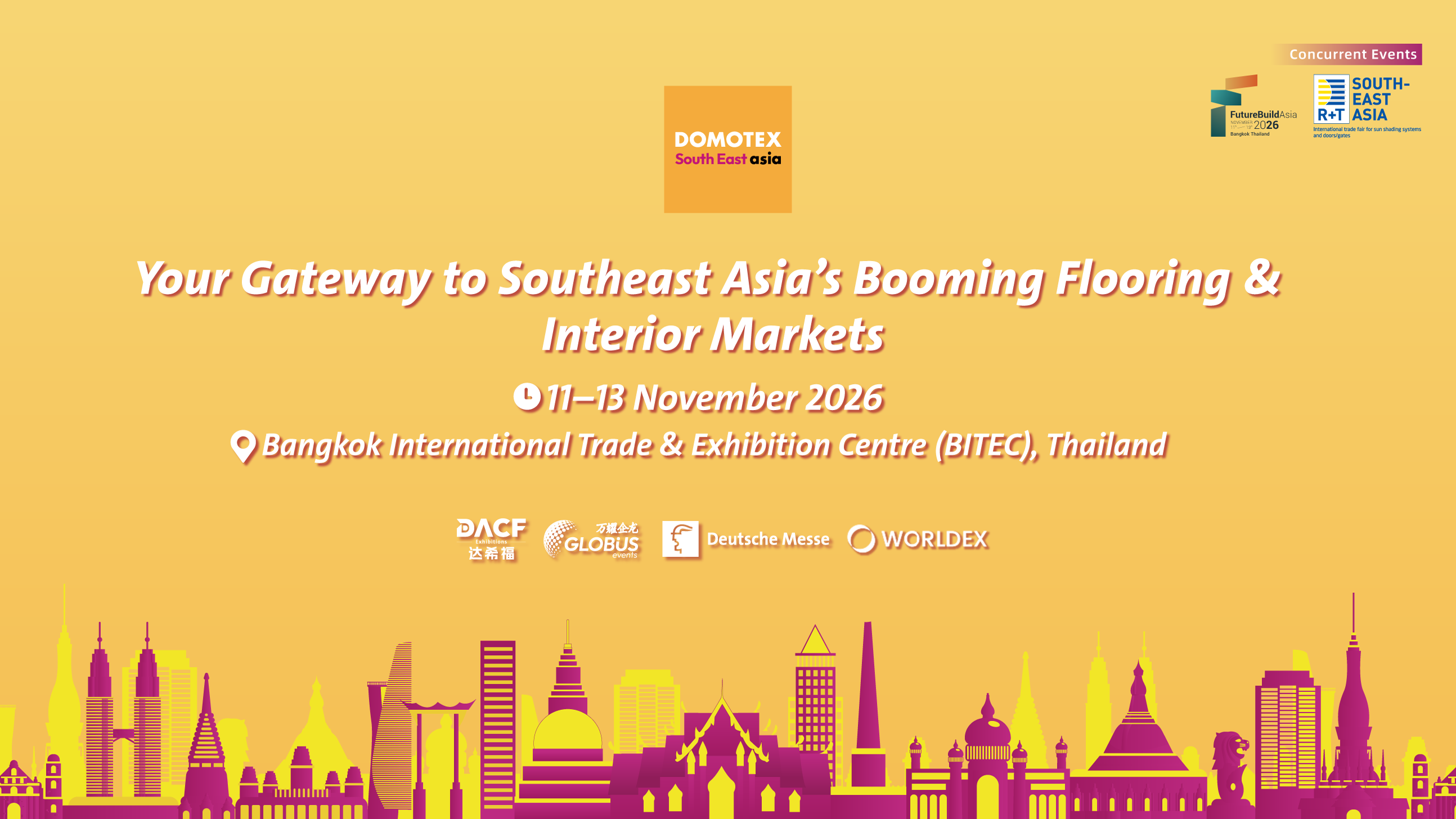 DOMOTEX South East Asia 2026 to Launch in Bangkok