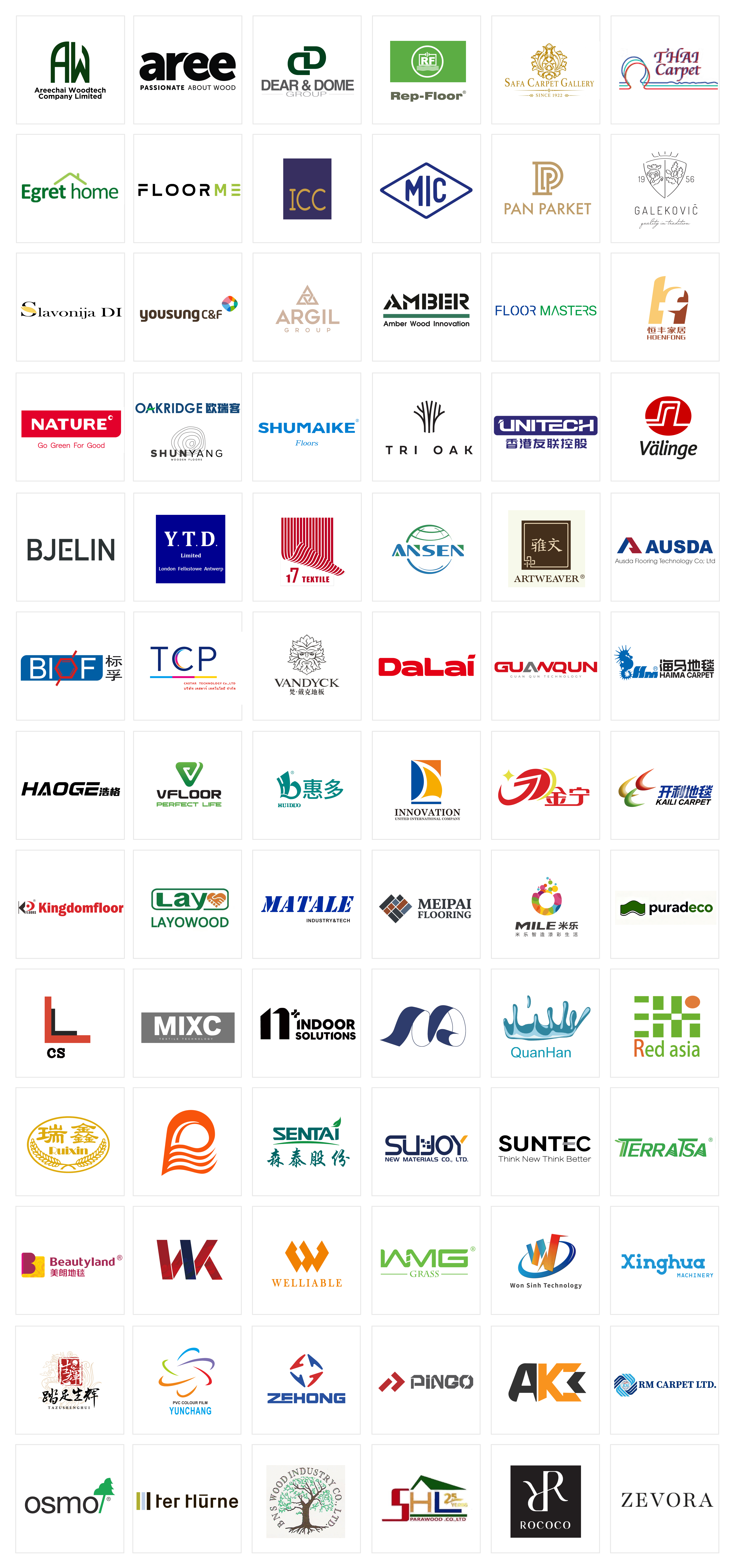 DOMOTEX Southeast Asia 2026 Participating Brands